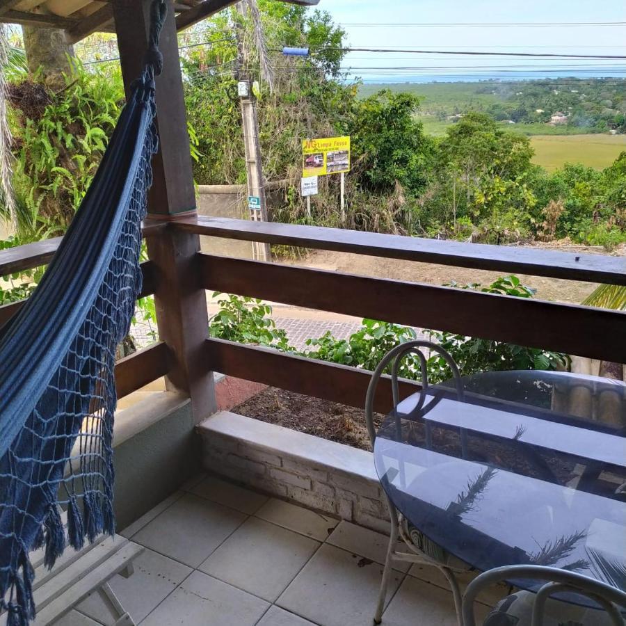 Estilo e conforto com vista para o mar Porto Seguro Exterior foto