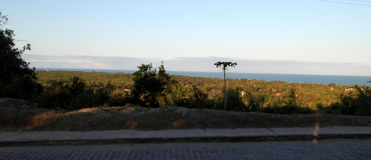 Estilo e conforto com vista para o mar Porto Seguro Exterior foto